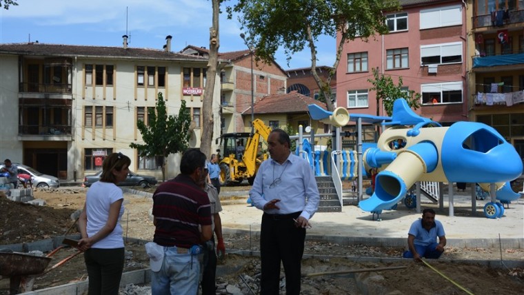 Başkanımız Pazaryeri ve Park çalışmalarını ziyaret etti