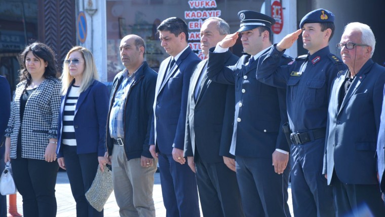 Başkanımız Polis Haftası çelenk koyma törenine katıldı