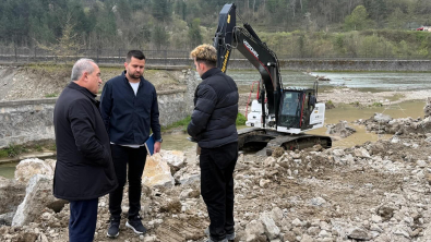 Ulus’ta Süleyman Deresi Islah Çalışmaları Başladı