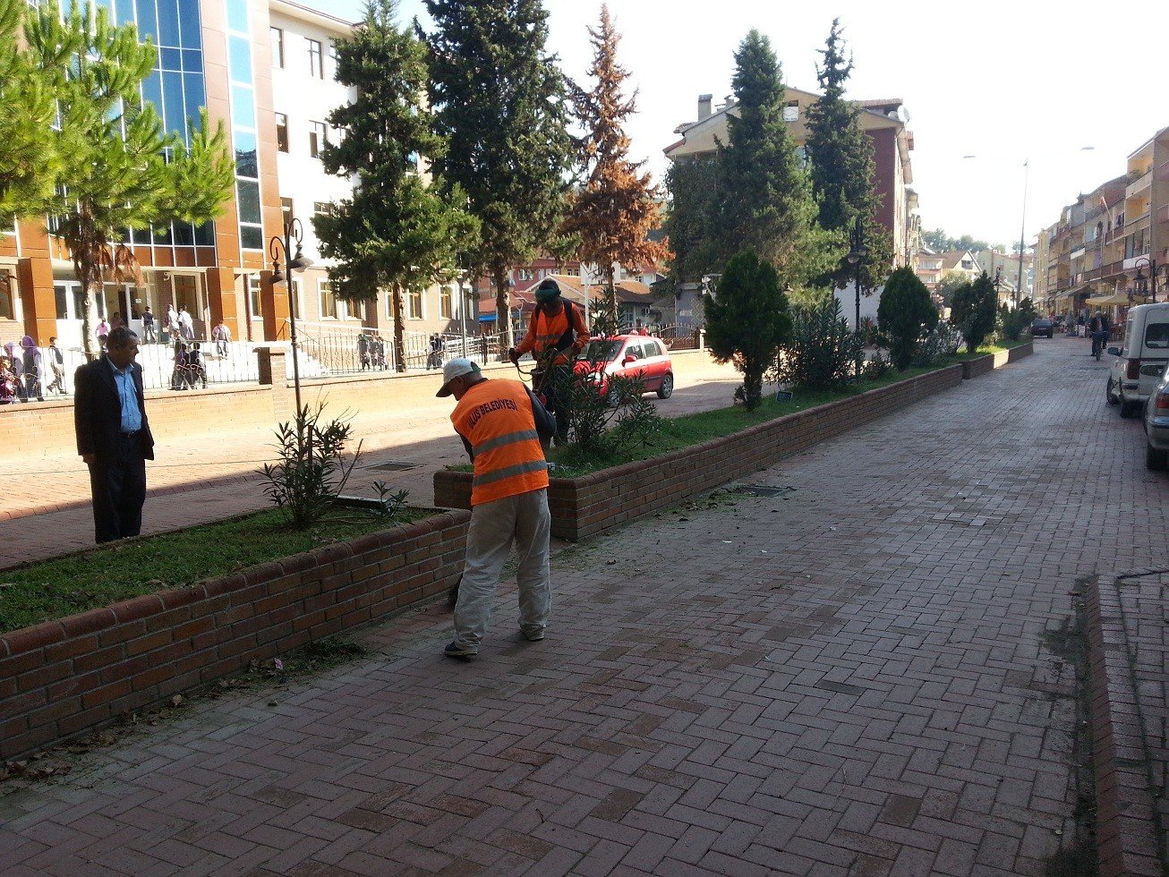 Temizlik ve bakım çalışması yapılıyor