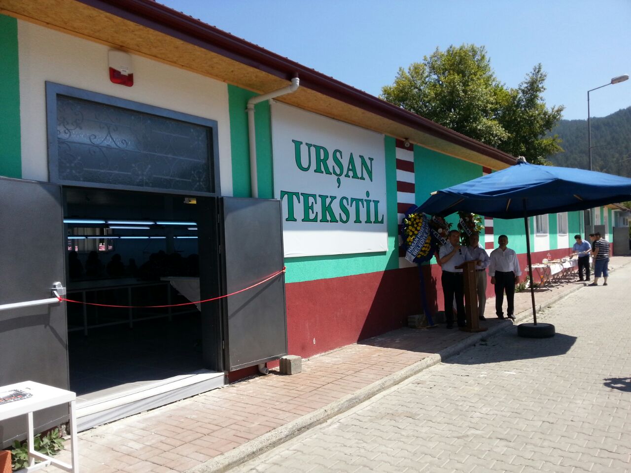 İlçemizde Urşan Tekstil açılışı yapıldı