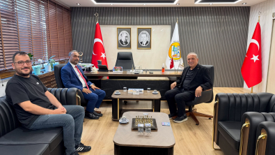 Bartın Üniversitesi Rektörü Prof. Dr. Ahmet Akkaya’dan Başkanımız Hasan Hüseyin Uzun’a Ziyaret