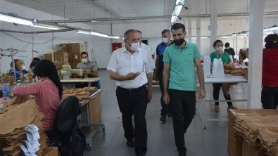 Başkanımızın Can Tekstili ziyareti