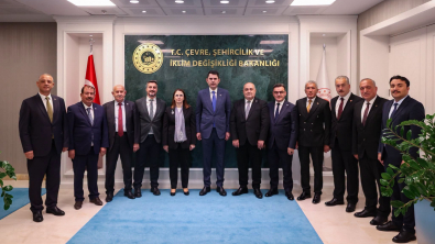 Çevre, Şehircilik ve İklim Değişikliği Bakanımız Sayın Murat Kurum’a Ziyarett