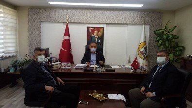 Esnaf Odası Başkanı Necati Akman'dan Başkanımıza Ziyaret