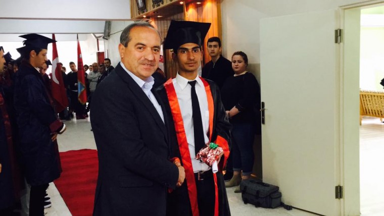 Başkanımız Mesleki ve Teknik Anadolu Lisesi yılsonu programına katıldı