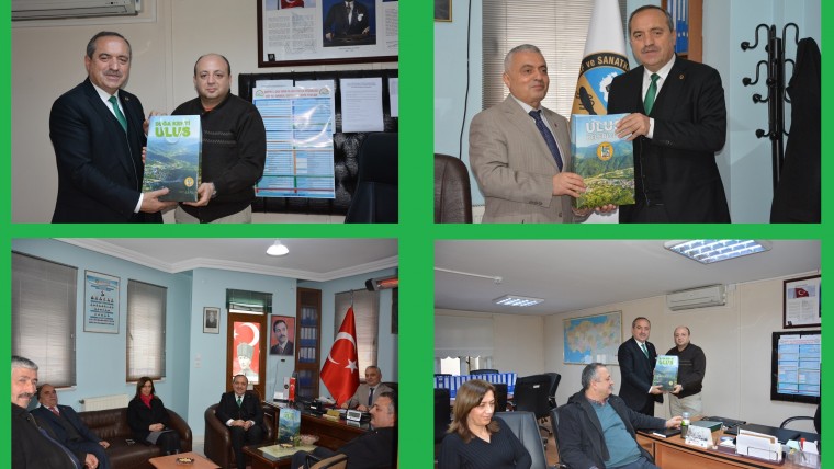 Başkanımız kurumlarımıza yeni yıl ziyaretlerine devam ediyor