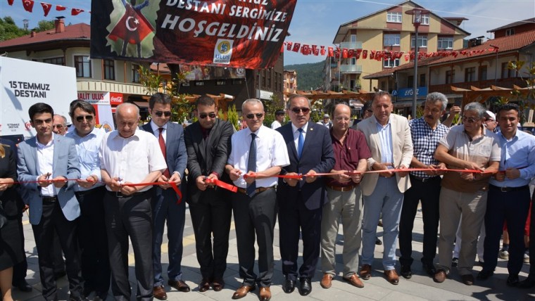 15 Temmuz Destanı Sergimizin açılışı yapıldı