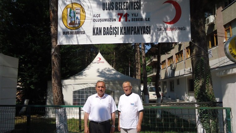 İlçemizin 71.yılı sebebi ile Kan Bağışı Kampanyası