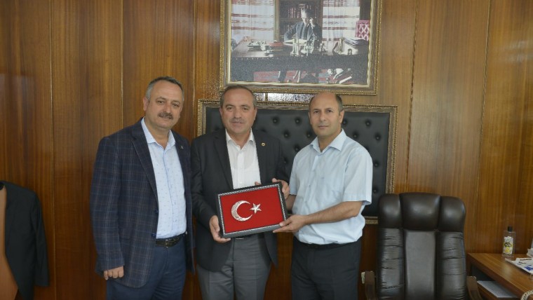 Başkanımız DSİ Bölge Müdür Yardımcısı Ali Naci KÖSALI yı ziyaret etti