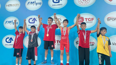 Minikler Grekoromen Türkiye Güreş Şampiyonası’nda Büyük Gurur!