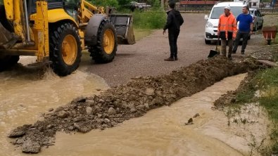 Sel Afetine Müdahalemiz Sürüyor