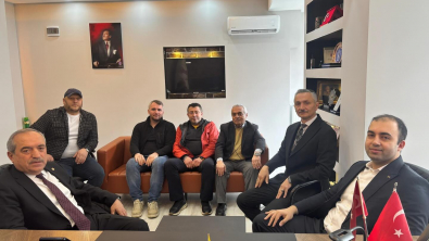 Ulus Esnaf ve Sanatkarlar Odası Başkanı Ferdi Özer’e hayırlı olsun ziyareti