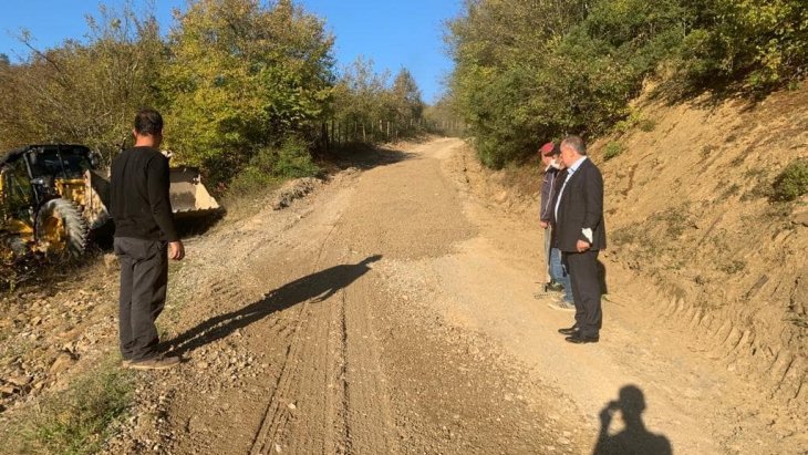 Başkanımız Belediyemiz Yol Bakım ve Onarım Çalışmalarını Yerinde İnceledi