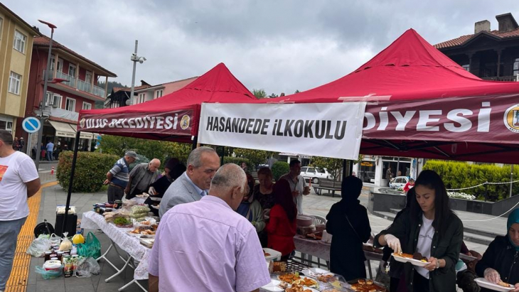 Başkanımız Hasandede İlkokulu Kermesine katıldı