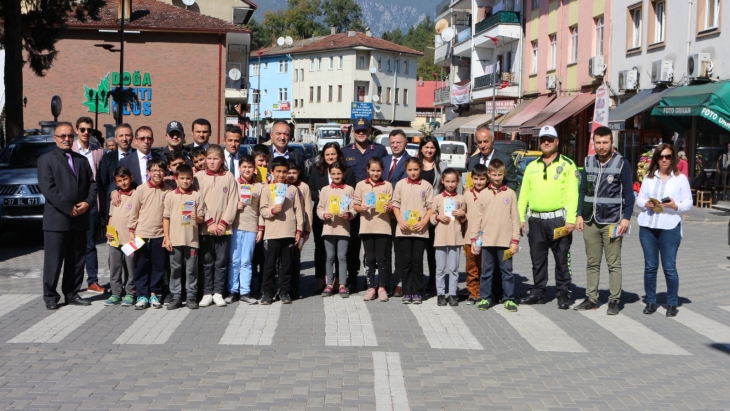 Başkanımız Yaya Geçidi Nöbetine katıldı