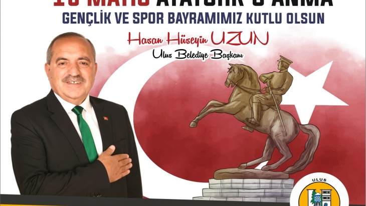 Başkanımızın “19 Mayıs Atatürk’ü Anma, Gençlik ve Spor Bayramı” mesajı