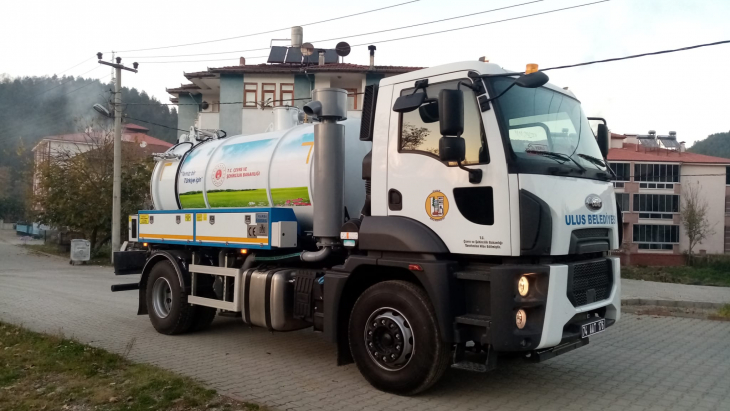 Çevre Şehircilik ve iklim Değişikliği Bakanlığı tarafından hibe edilen vidanjörümüz İlçemizde