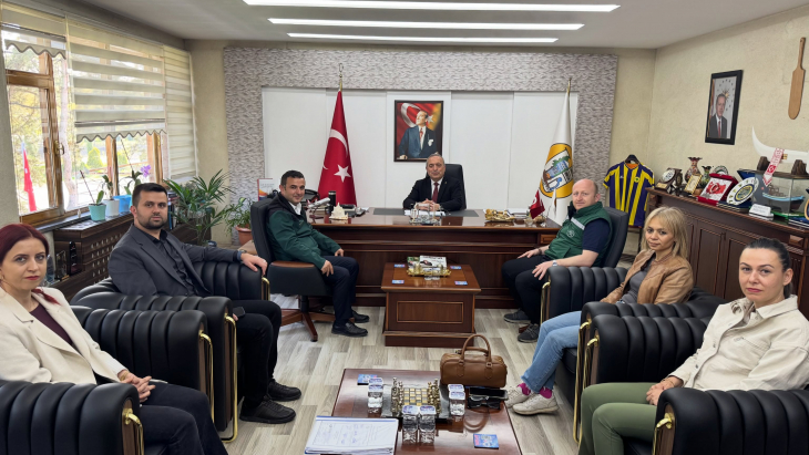 Devlet Su İşleri Genel Müdürlüğü Heyetinden Belediyemize Ziyaret