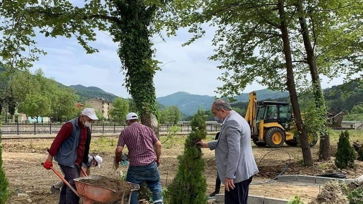 Doğa Kenti Ulus’ta Peyzaj Çalışmalarına Devam