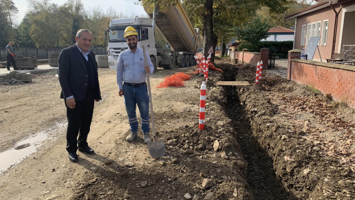 Enerji hatlarının yer altına alınması ve şehir aydınlatma projesi start aldı