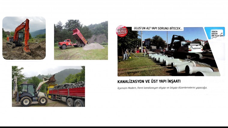Altyapı çalışmaları başladı