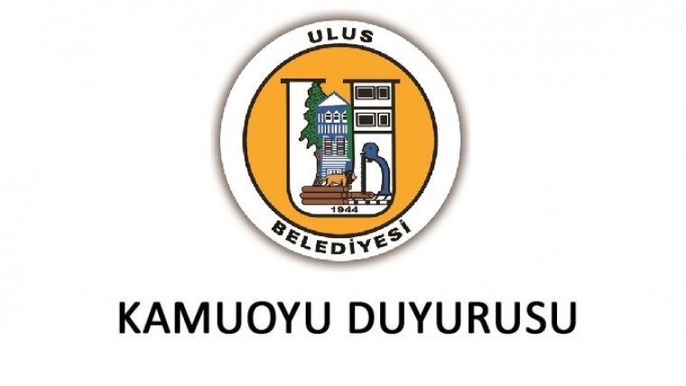 Kamuoyuna saygıyla duyurulur