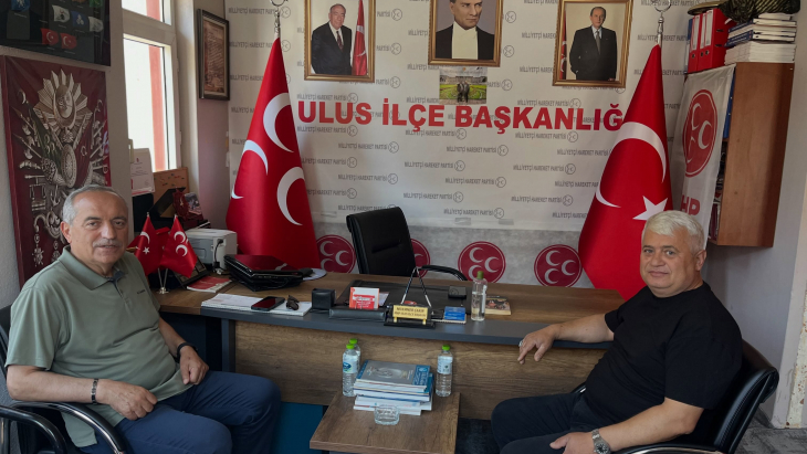 MHP İlçe Başkanlığına Ziyaret