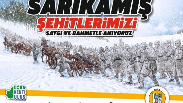 Sarıkamış Şehitlerimizi rahmetle anıyoruz