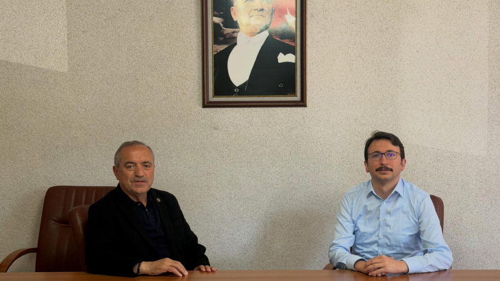 Ulus Kaymakam Vekilimiz ve Amasra Kaymakamı Sayın Muhammed Çetin, Belediye Başkanımız Sayın Hasan Hüseyin Uzun’u belediyemizde ziyaret etti