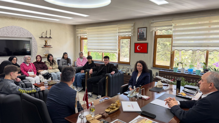 Bartın Üniversitesi Ulus Meslek Yüksekokulu’ndan Belediyemize Ziyaret