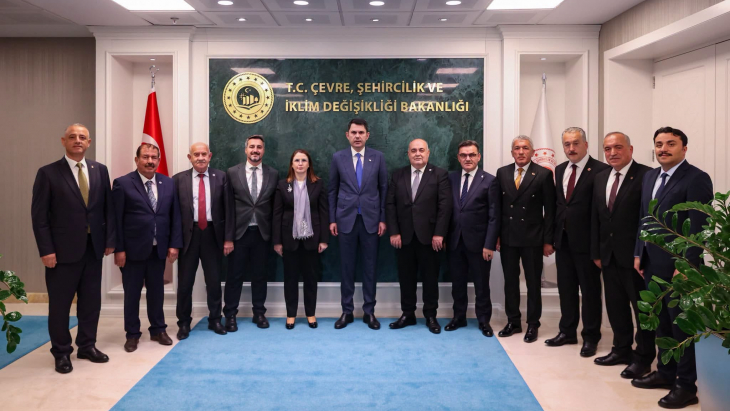 Çevre, Şehircilik ve İklim Değişikliği Bakanımız Sayın Murat Kurum’a Ziyarett
