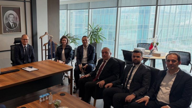 İller Bankası Mekânsal Planlama Dairesi Başkanına Ziyaret