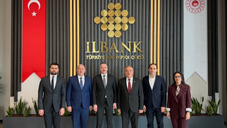 İller Bankası Üstyapı ve Mekânsal Planlama Grup Başkanına Ziyaret