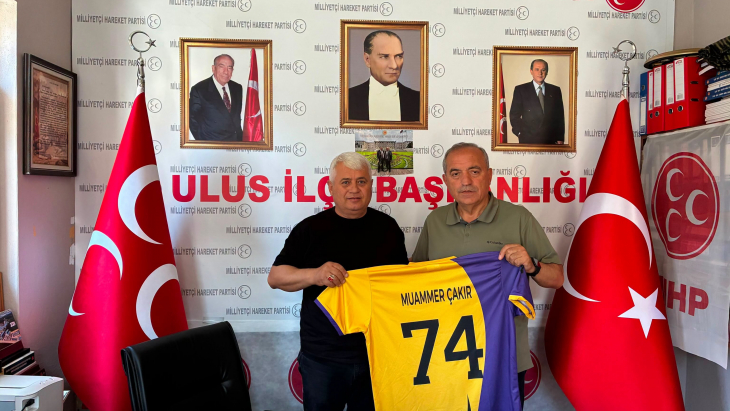 MHP İlçe Başkanlığına Ziyaret