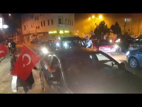 15 Temmuz Gecesi Ulus tan Bartın a konvoy halinde çıkışımız