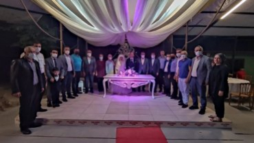 Başkanımız Şükran & Murat çiftinin düğün merasimine katıldı