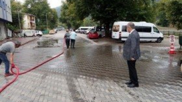 Başkanımız çalışmaları yerinde inceledi