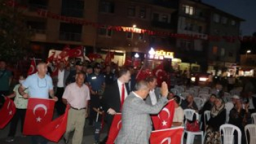 İlçemizde 15 Temmuz Demokrasi ve Milli Birlik Günü