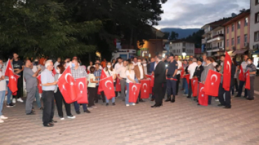 İlçemizde 15 Temmuz Demokrasi ve Milli Birlik Günü