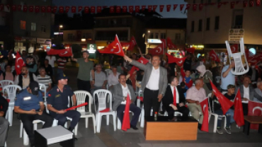 İlçemizde 15 Temmuz Demokrasi ve Milli Birlik Günü