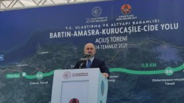 Bartın - Amasra - Kurucaşile - Cide Yolu Açılışı