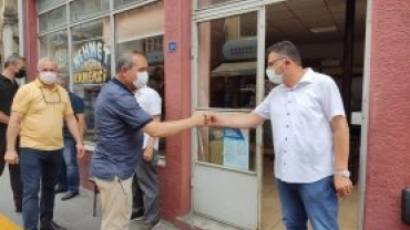 Başkanımız Değerli Esnafımız ile Bayramlaştı