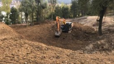 Ekoturizm Rekreasyon Projesi Macera Park Alanı Zemin Tesviyesi Tamamlandı