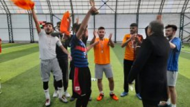 Ulus Meslek Yüksek Okulu Bölümler Arası Futbol Turnuvası Düzenlendi