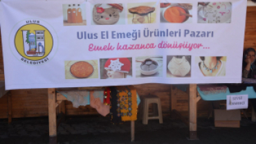 Ulus El Emeği Ürünleri Pazarı açıldı