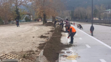 Millet Bahçesi çalışmaları devam ediyor