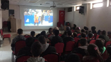 Ulus Çınar Spor dan gençlere tanıtım organizasyonu