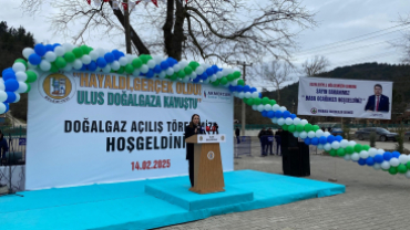Hayaldi gerçek oldu, doğa kenti ulus doğalgaza kavuştu!