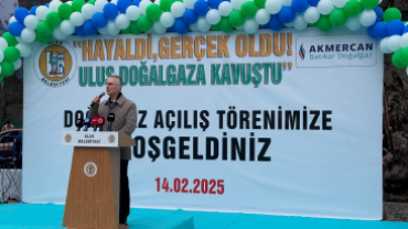 Hayaldi gerçek oldu, doğa kenti ulus doğalgaza kavuştu!